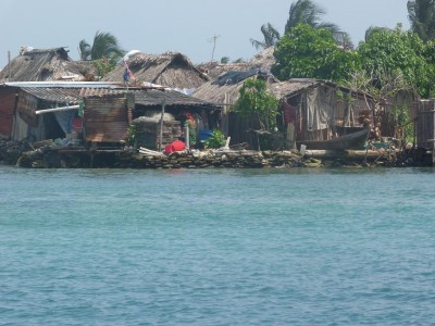 "Isla Tigre", typisches Kunadorf