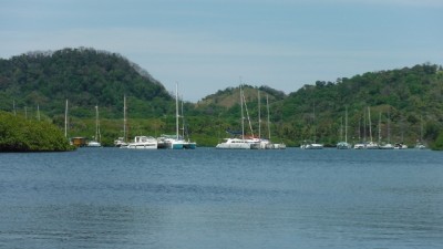 Die Schiffe an den Moorings