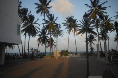 Strandpromenade von San Andres