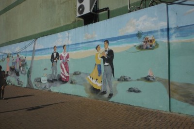 Strandleben, damals
