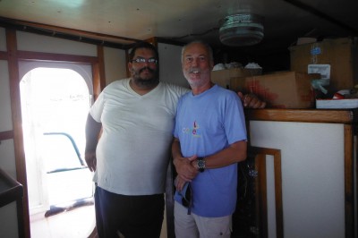 Captain Norman und Captain Hubert