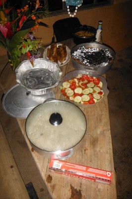 Kleines Buffet.